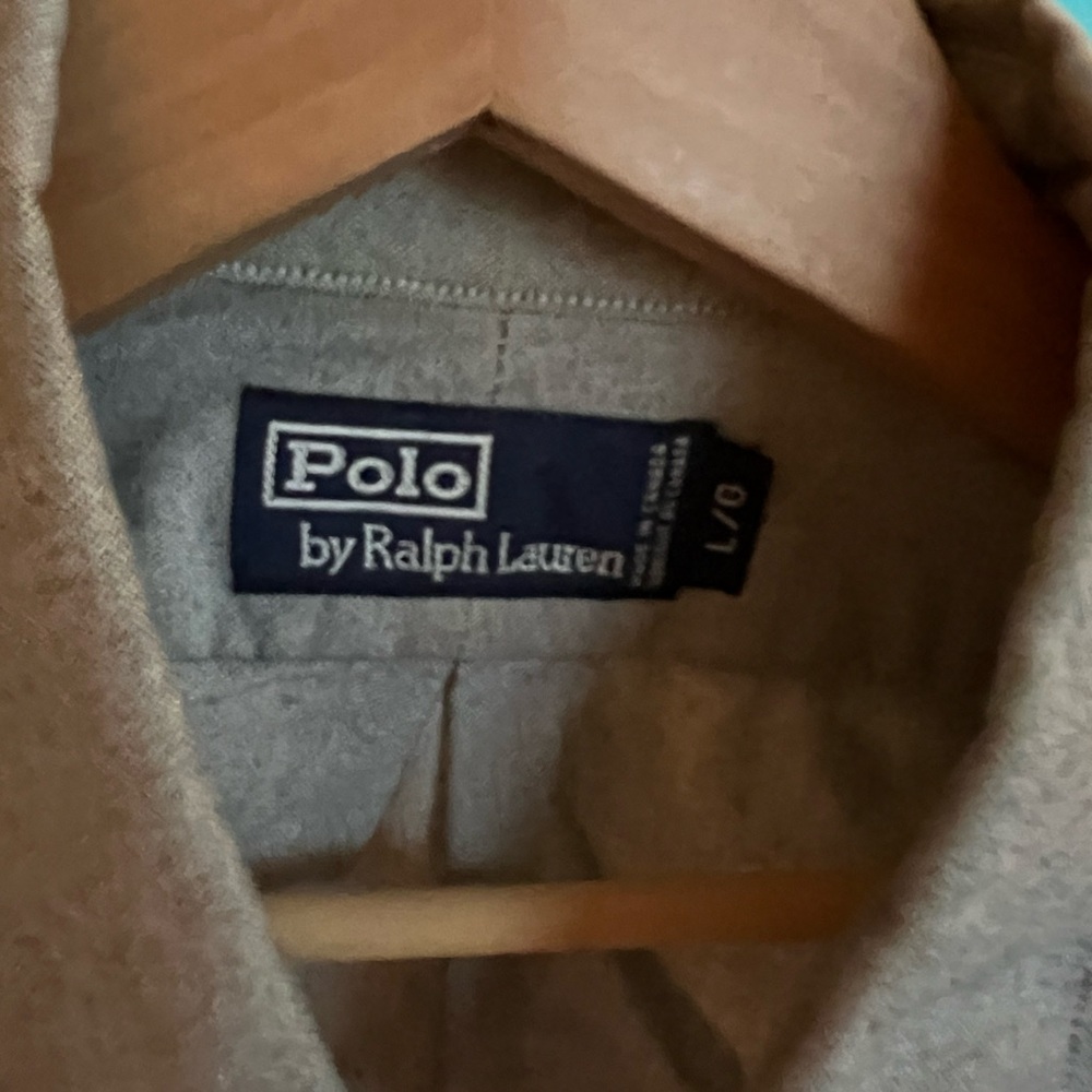 Polo by Ralph Lauren Gray Shirt